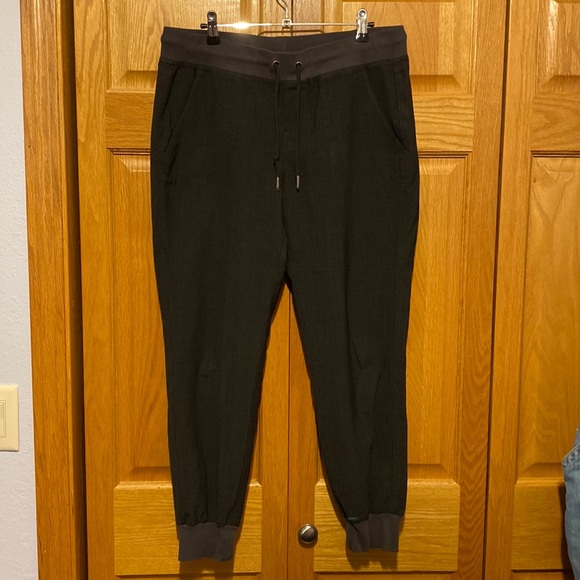 Athleta charcoal gray Wool blend joggers size 10 - Picture 2 of 12